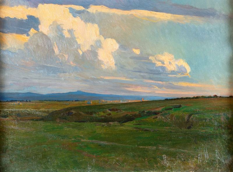 Amedeo Momo Simonetti - Campagna Romana