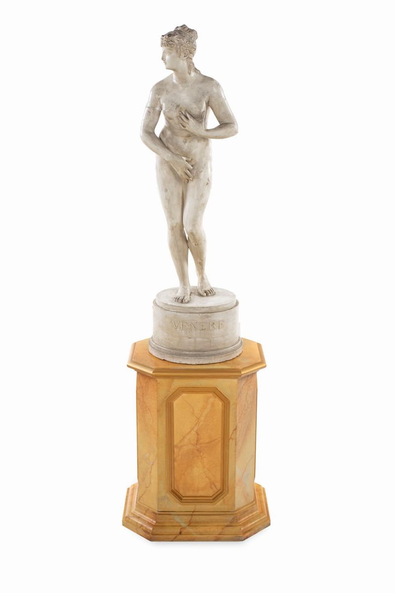 Quattro Sculture Neoclassiche in Gesso