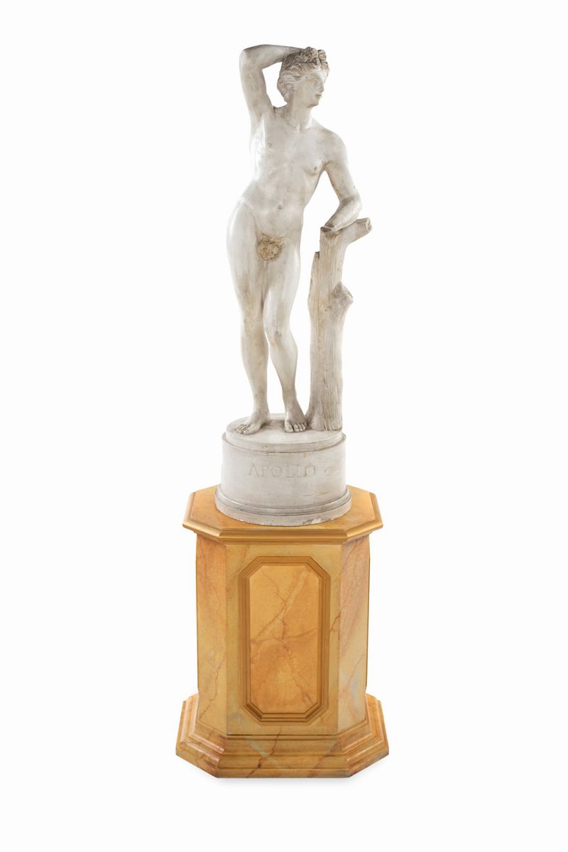 Quattro Sculture Neoclassiche in Gesso