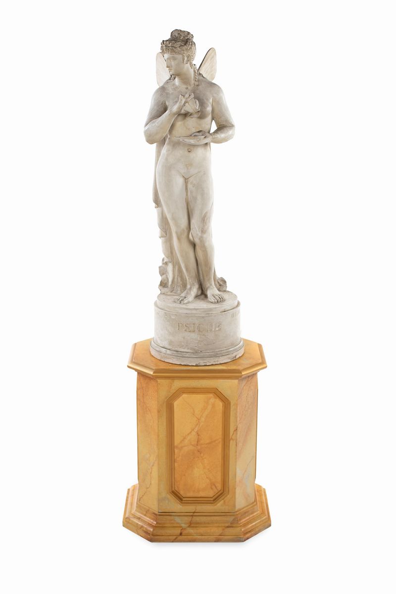 Quattro Sculture Neoclassiche in Gesso