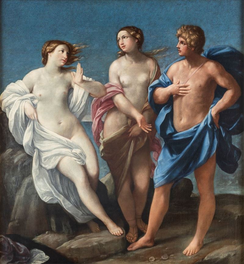 Guido Reni ( Bottega ) - Bacco e Arianna