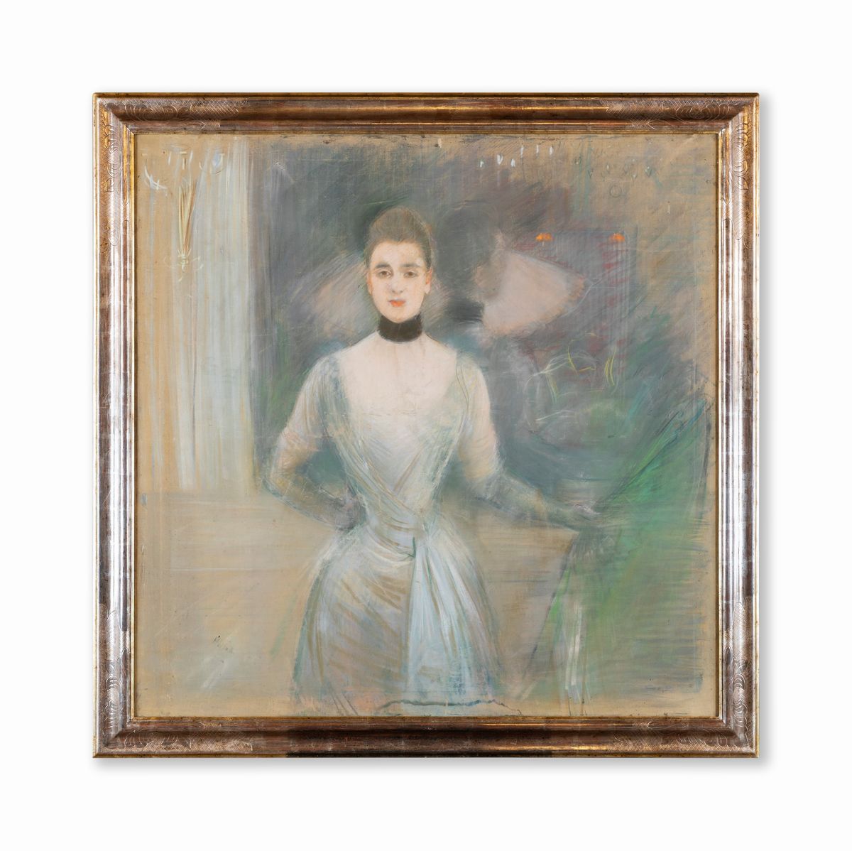 Paul Cesar Helleu (attribuito) - Ritratto Femminile