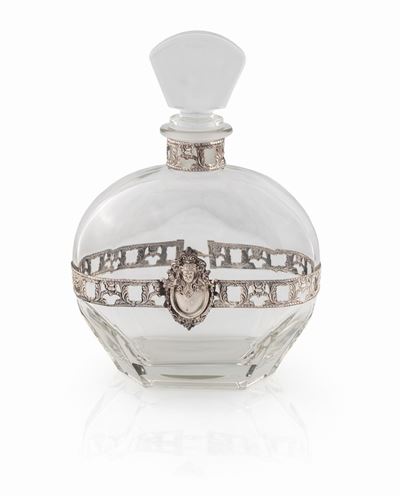 Bottiglia da Liquore in Cristallo con Tappo