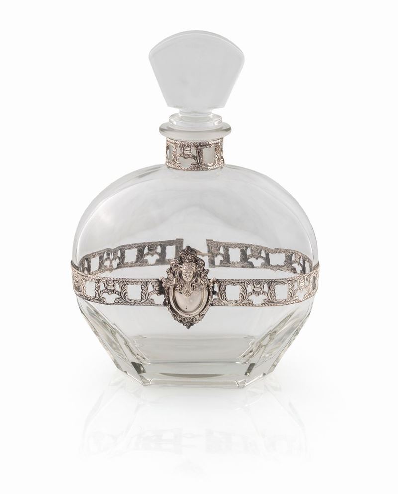 Bottiglia da Liquore in Cristallo con Tappo