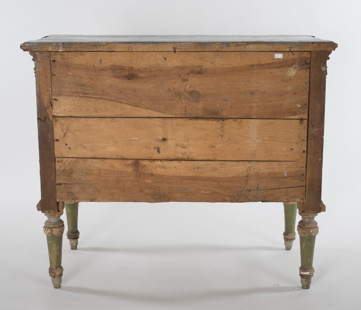 Cassettone in Legno Laccato, Piemonte, Bottega di Giuseppe Maria Bonzanigo