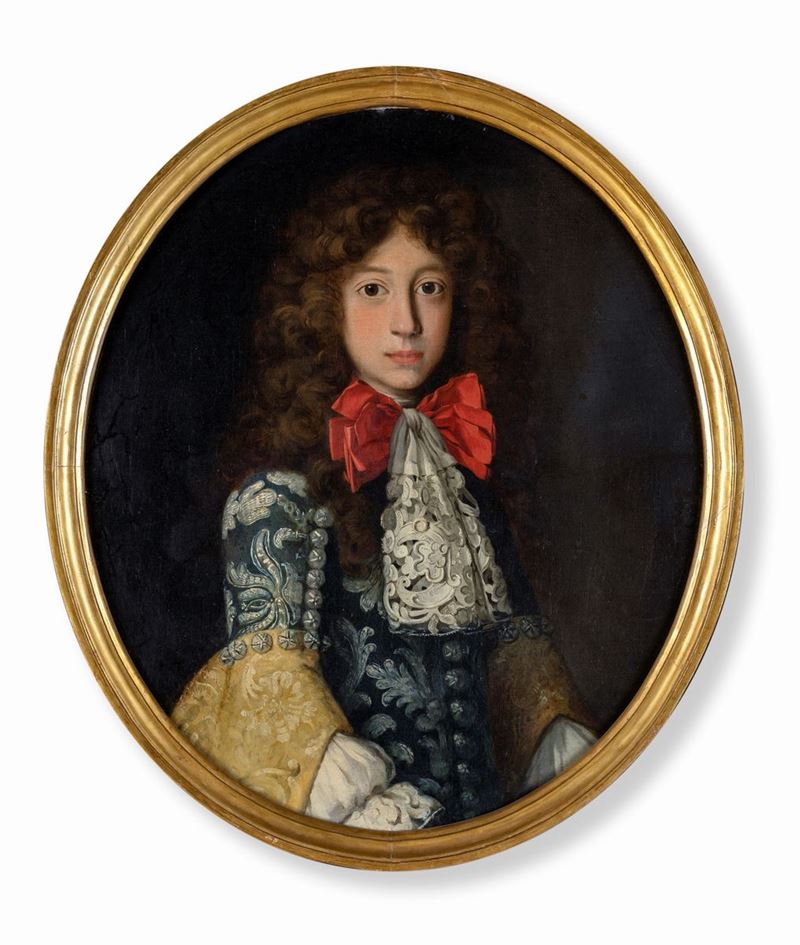 Pittore del XVIII Secolo - Ritratto di Giovane