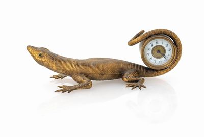 Orologio in Bronzo Dorato, Inizi del XX Secolo