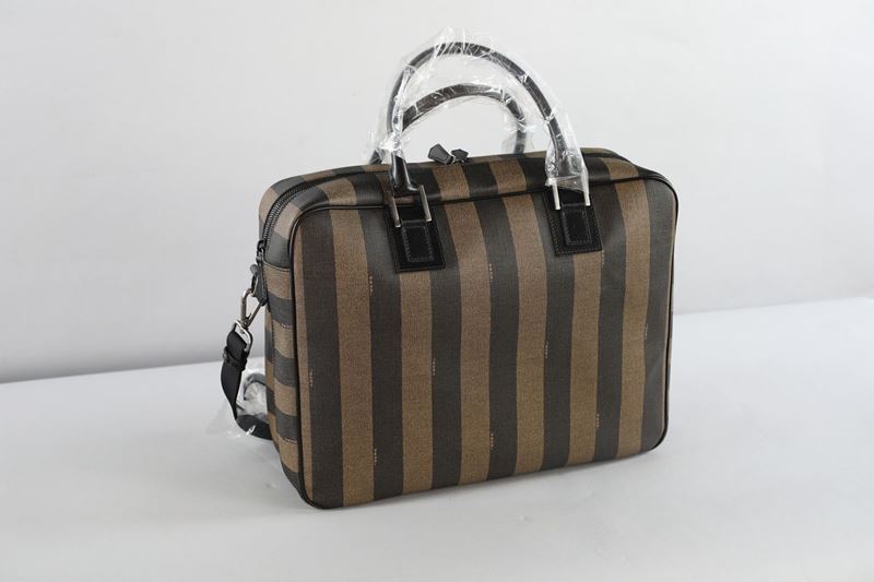Fendi Borsa da Viaggio a Righe