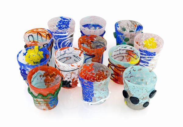 PRODUZIONE ITALIANA - Bicchieri Murano