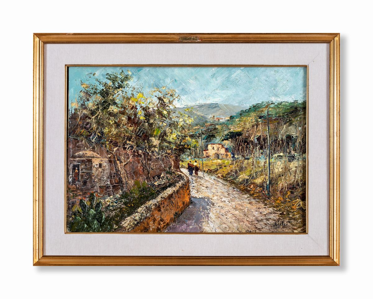 Giuseppe Eletro - Scorcio di Capri