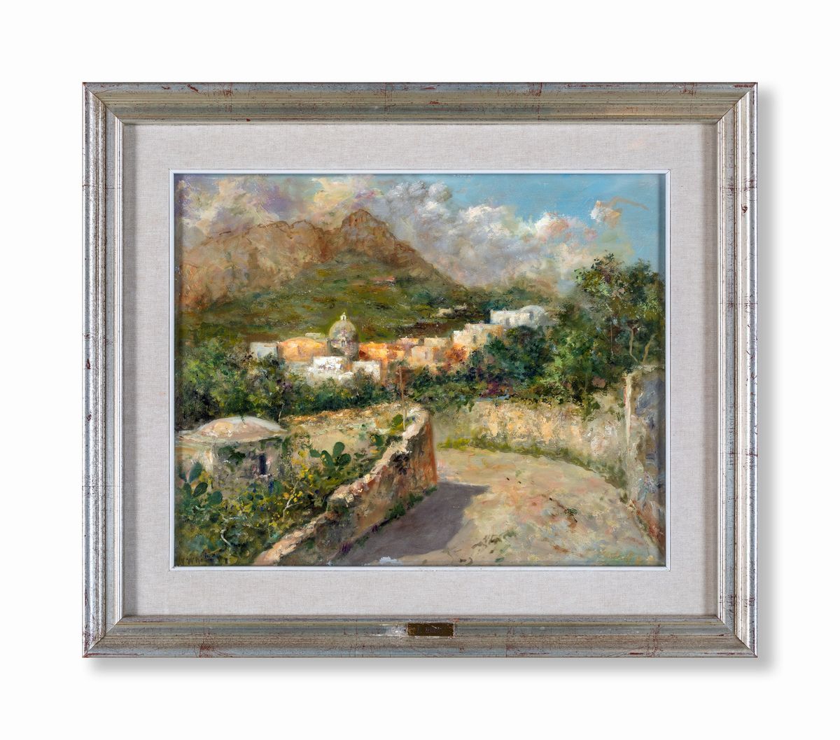 Valentino White - Scorcio di Capri