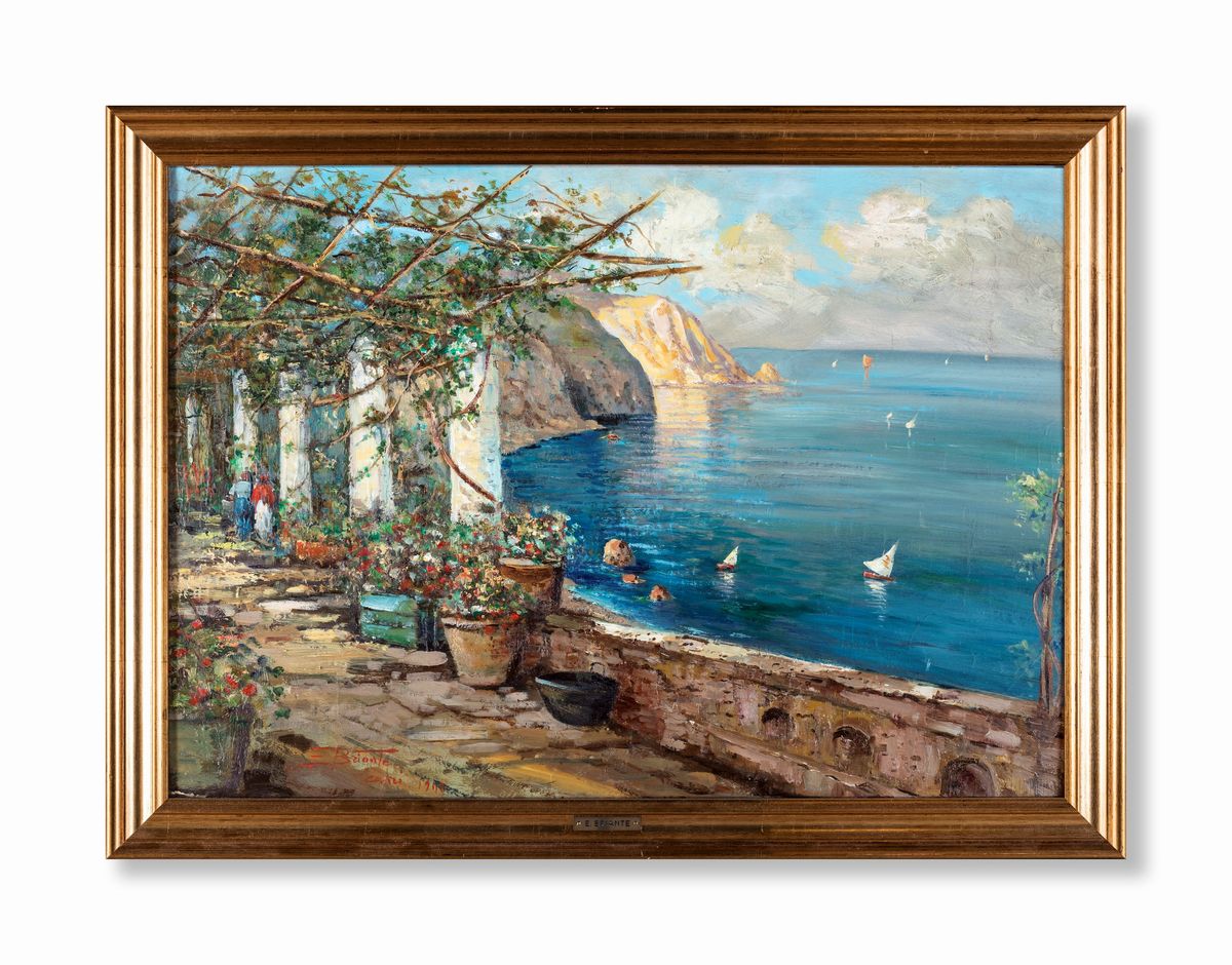 Ezelino Briante - Terrazza a Capri