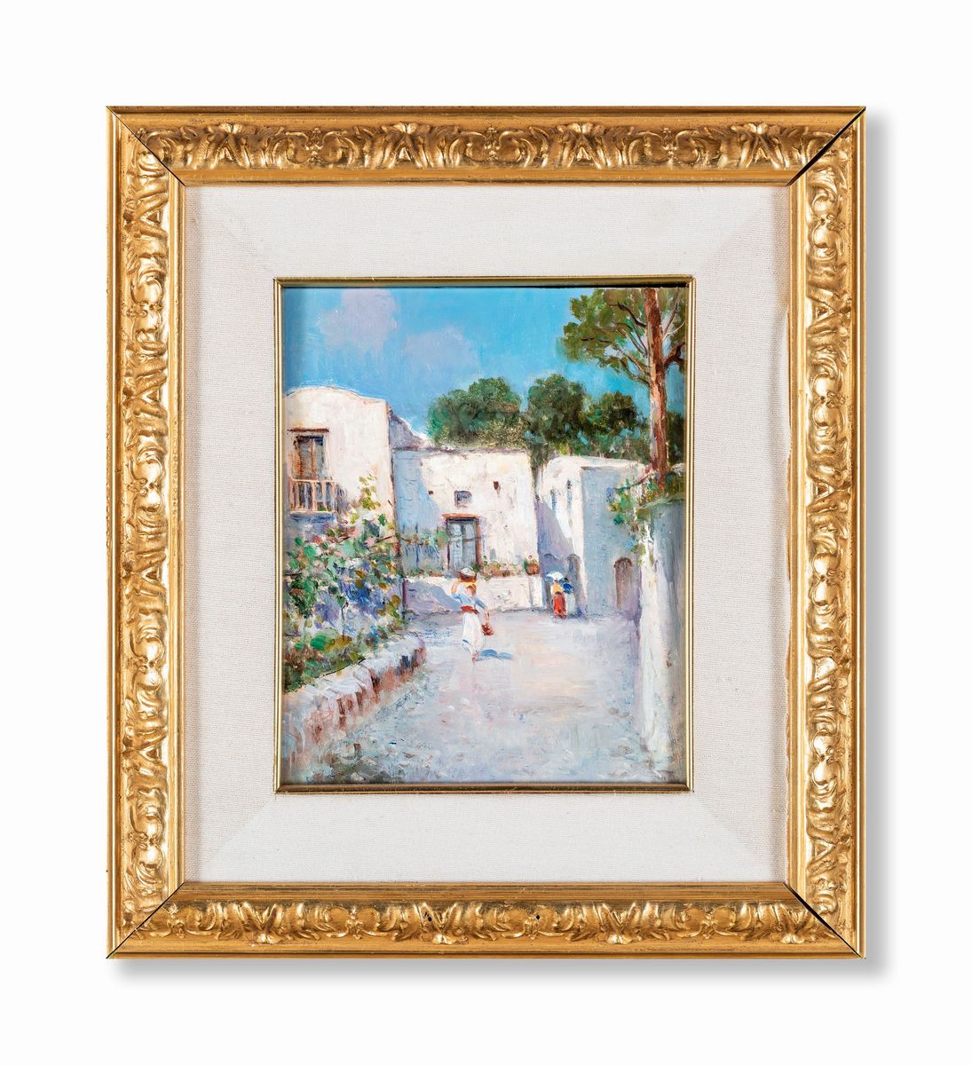 Pittore del XX Secolo - Scorcio di Capri