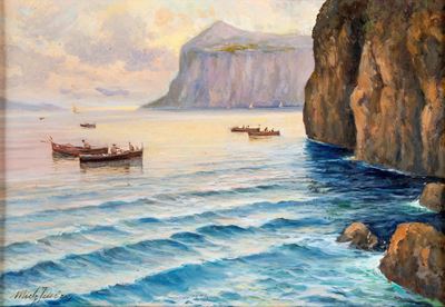 Marina di Capri con Pescatori