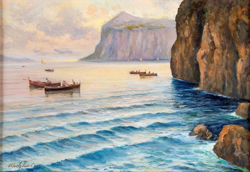 Michele Federico - Marina di Capri con Pescatori
