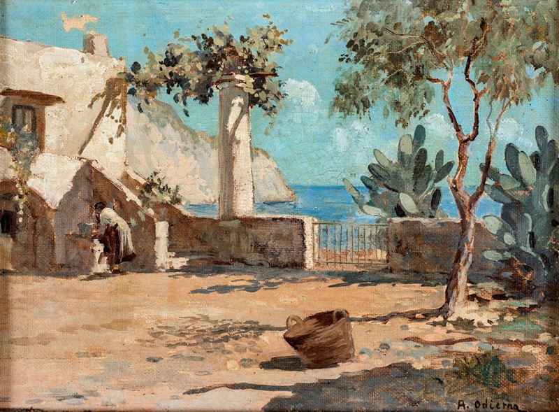 Guido Odierna - Terrazza a Capri