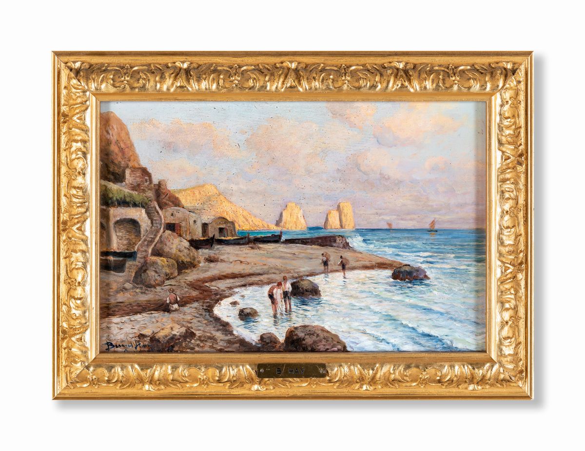 Bernardo Hay - Pescatori Sotto i Faraglioni