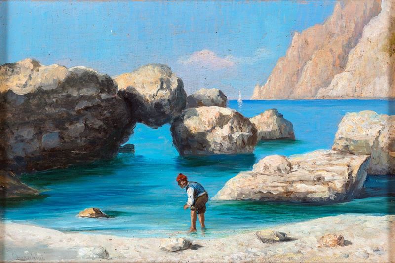 Pittore del XX Secolo - Marina di Capri