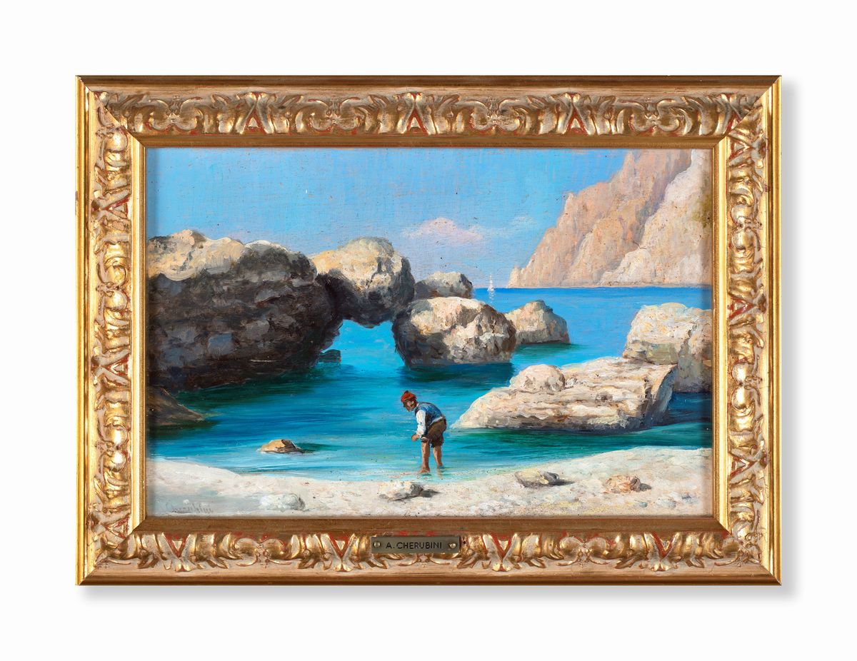 Pittore del XX Secolo - Marina di Capri