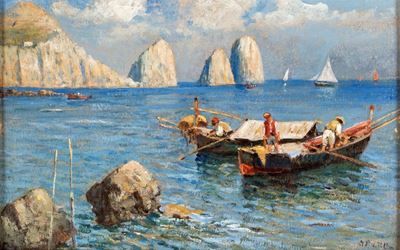 Pescatori Sotto i Faraglioni
