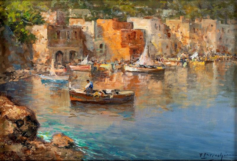 Vincenzo Laricchia - Porticciolo a Capri