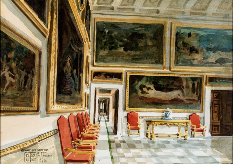 Aldo Riso - Salone del Castello dei Duchi di Bracciano