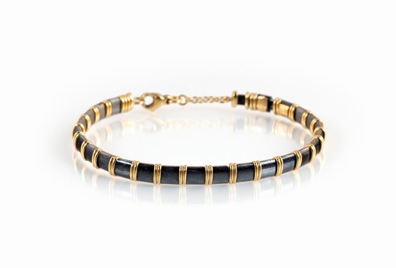 Bracciale con Intercalari in Oro