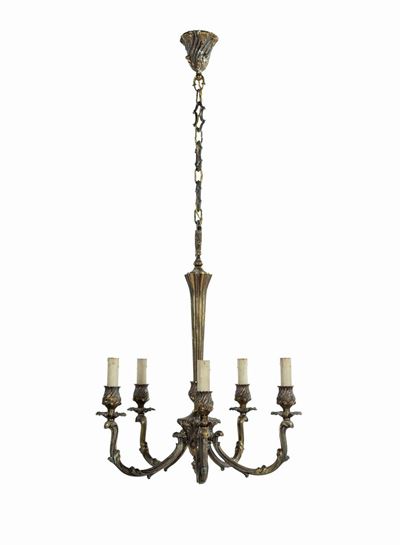 Lampadario in Bronzo
