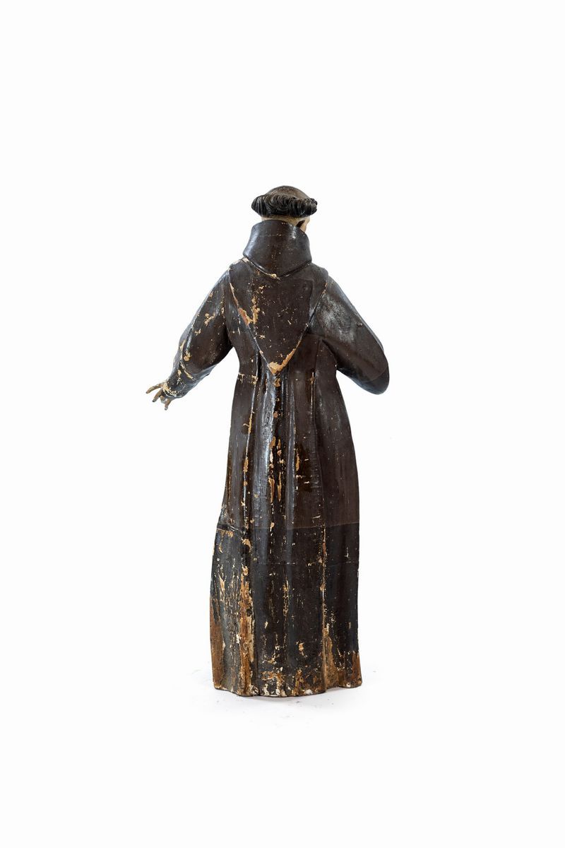 Scultura in Legno Laccato, XVIII Secolo