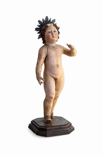 Scultura in Legno Laccato, XVIII Secolo