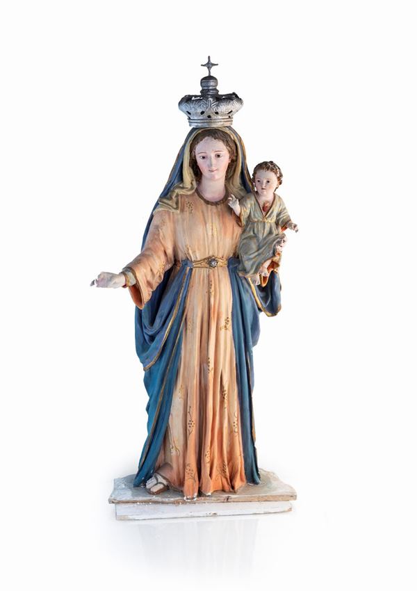 Madonna col Bambino, XIX secolo
