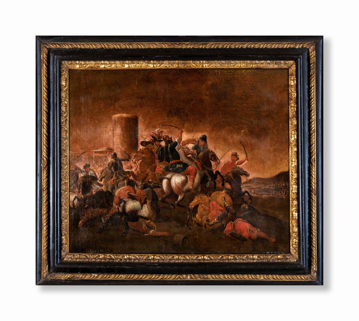 Marzio Masturzo - Scontro di Cavalleria Cristiana e Turca