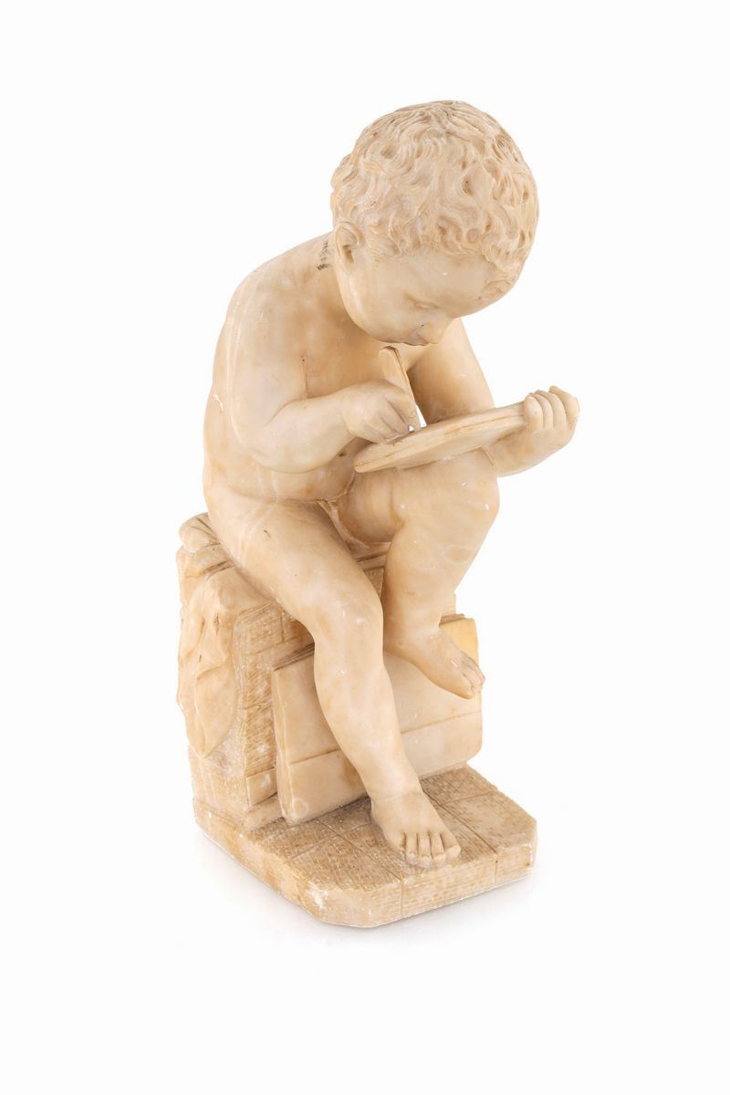 Scultura in Marmo Bianco, Fine del XIX Secolo
