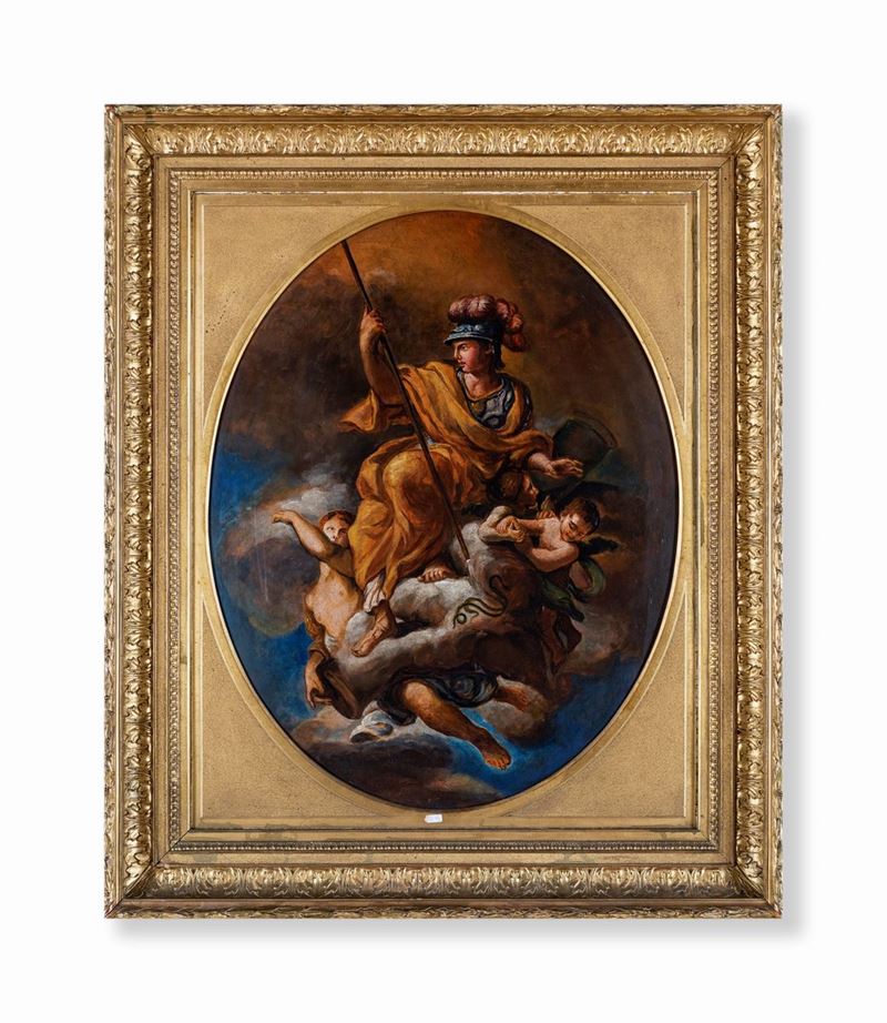 Pittore del XX Secolo - Allegoria della Fortezza (da Niccolò Ricciolini)