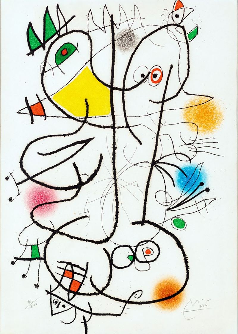 Joan Mirò - Le Miroir De L'homme Par Les Bêtes