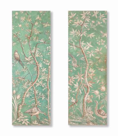 Coppia di Pannelli Decorativi, Seconda Metà del XVIII Secolo