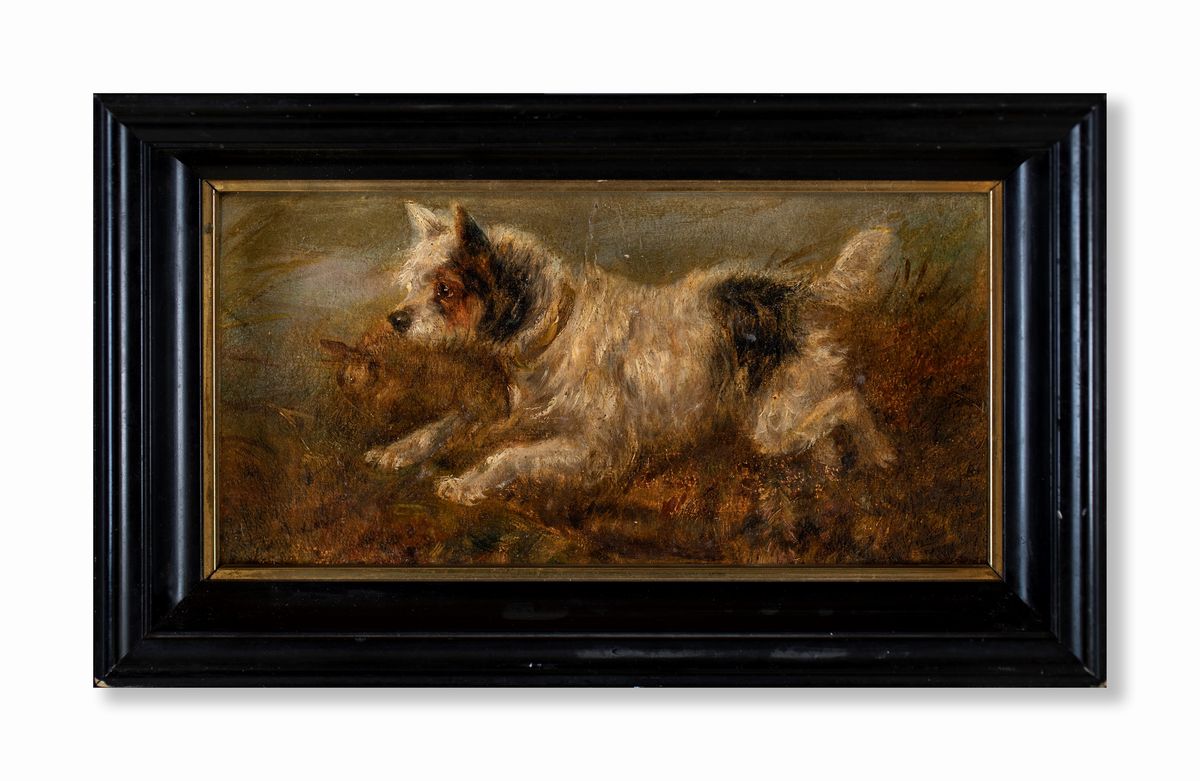 Scuola Inglese del XIX Secolo - Cane Giocondo