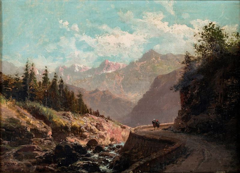 Leonardo Roda - Paesaggio Montano
