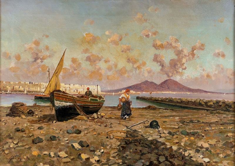 Giuseppe Laezza - Veduta di Napoli