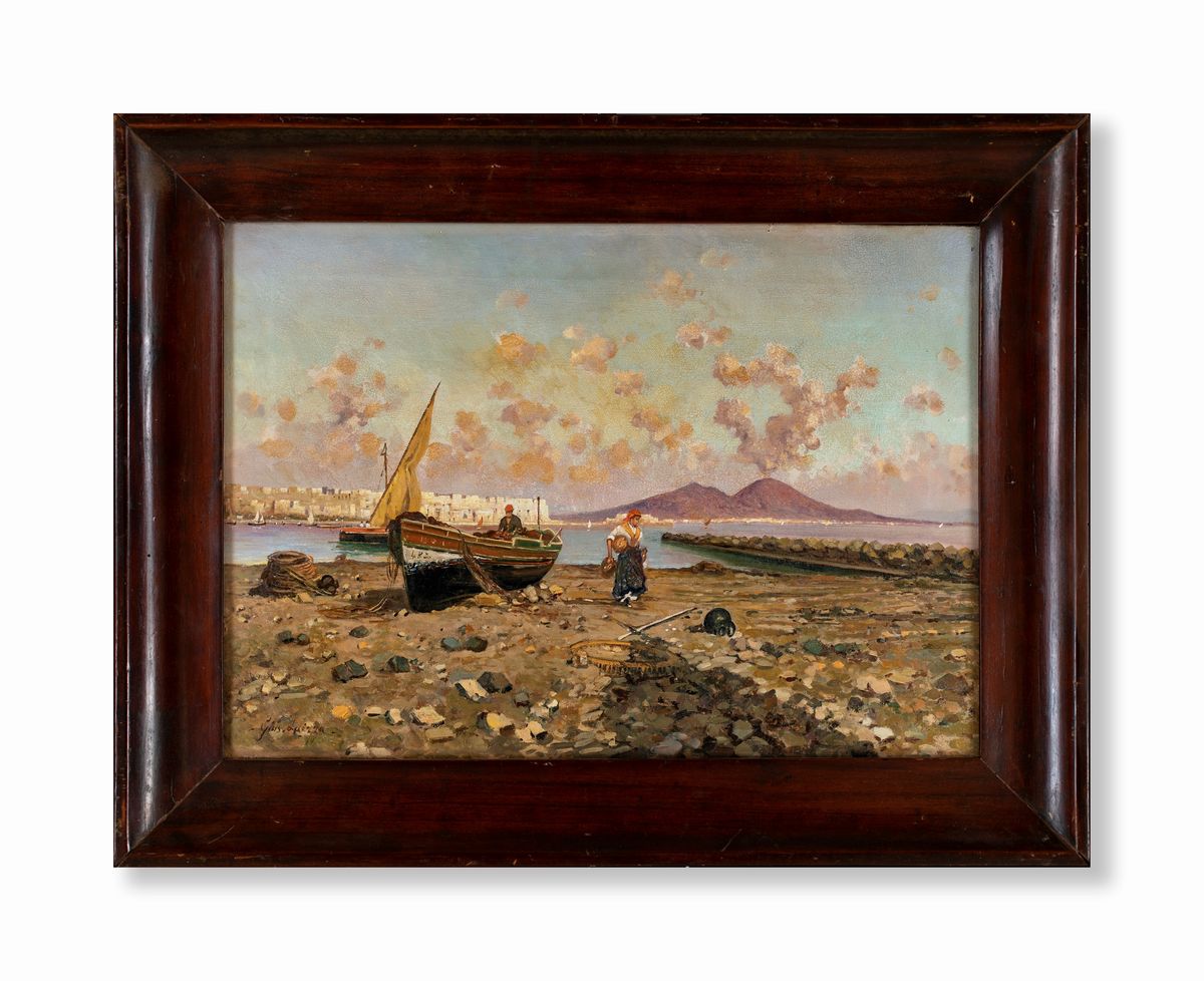 Giuseppe Laezza - Veduta di Napoli
