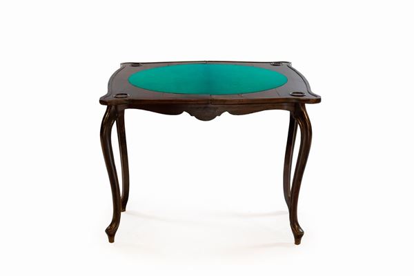 Tavolo da gioco in palissandro  - Asta Mobili, Arredi, Dipinti Antichi e del XIX Secolo - Casa d'Aste Arcadia