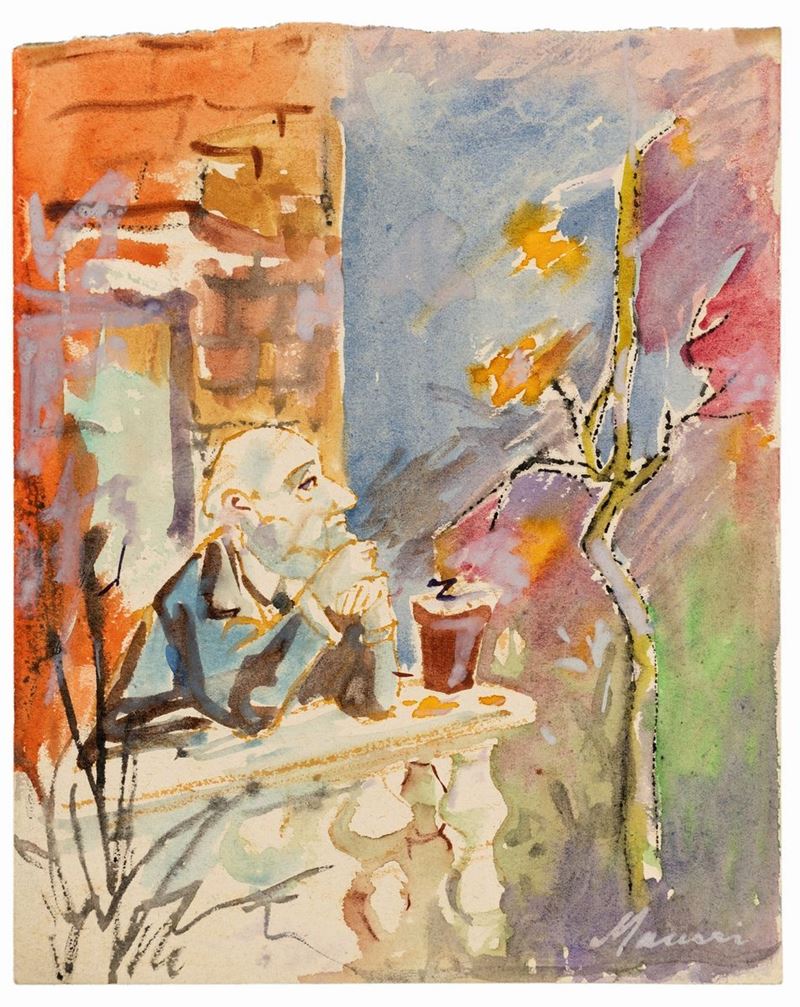 Mino Maccari - Autunno