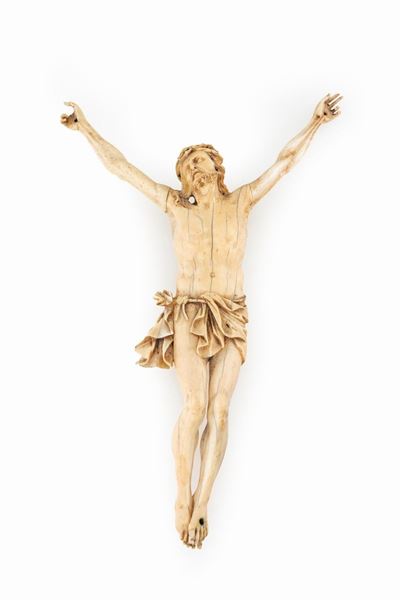 Cristo Crocifisso in Avorio, XVIII Secolo