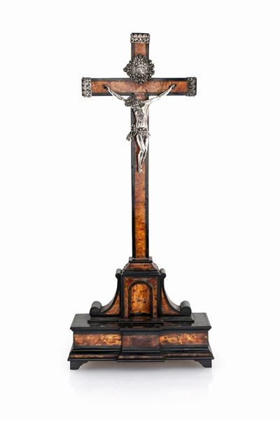 Cristo Crocifisso in Argento, Messina 1695