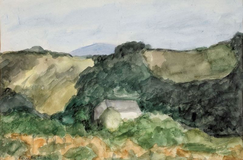 Domenico Cantatore - Paesaggio