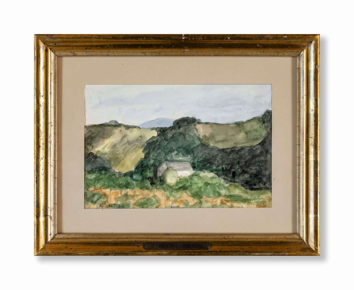 Domenico Cantatore - Paesaggio