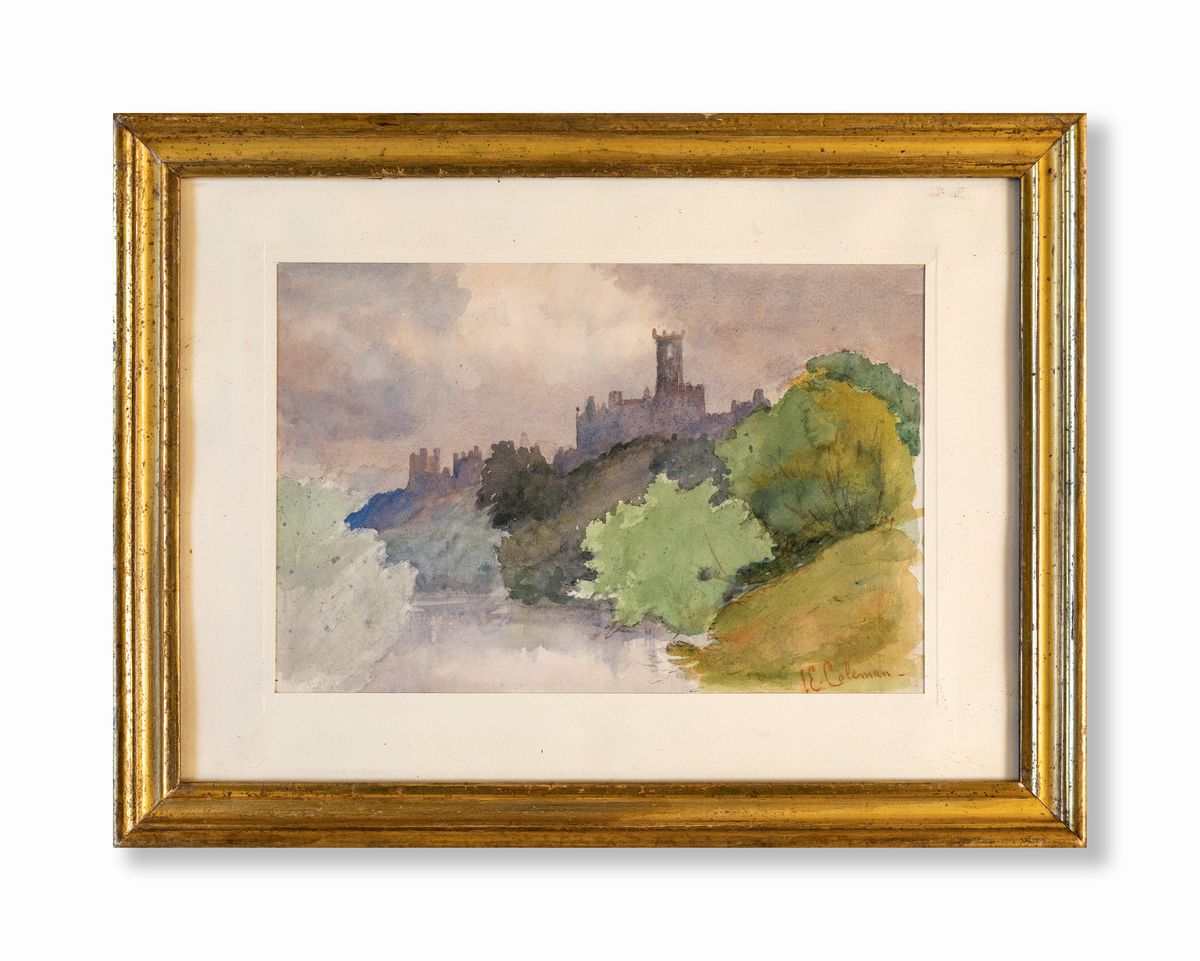 Enrico Coleman - Paesaggio con Castello