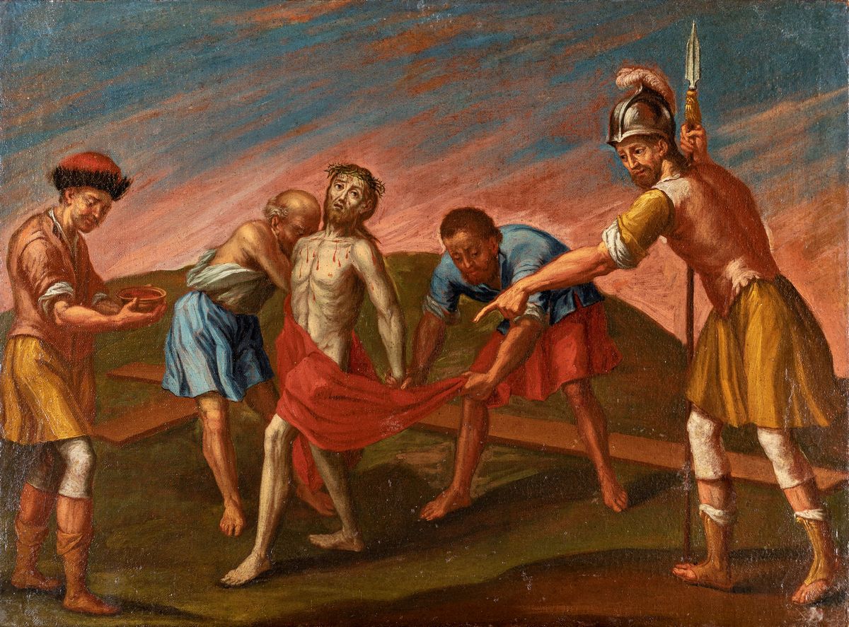 Pittore del XVIII Secolo - Via Crucis - Nove Stazioni