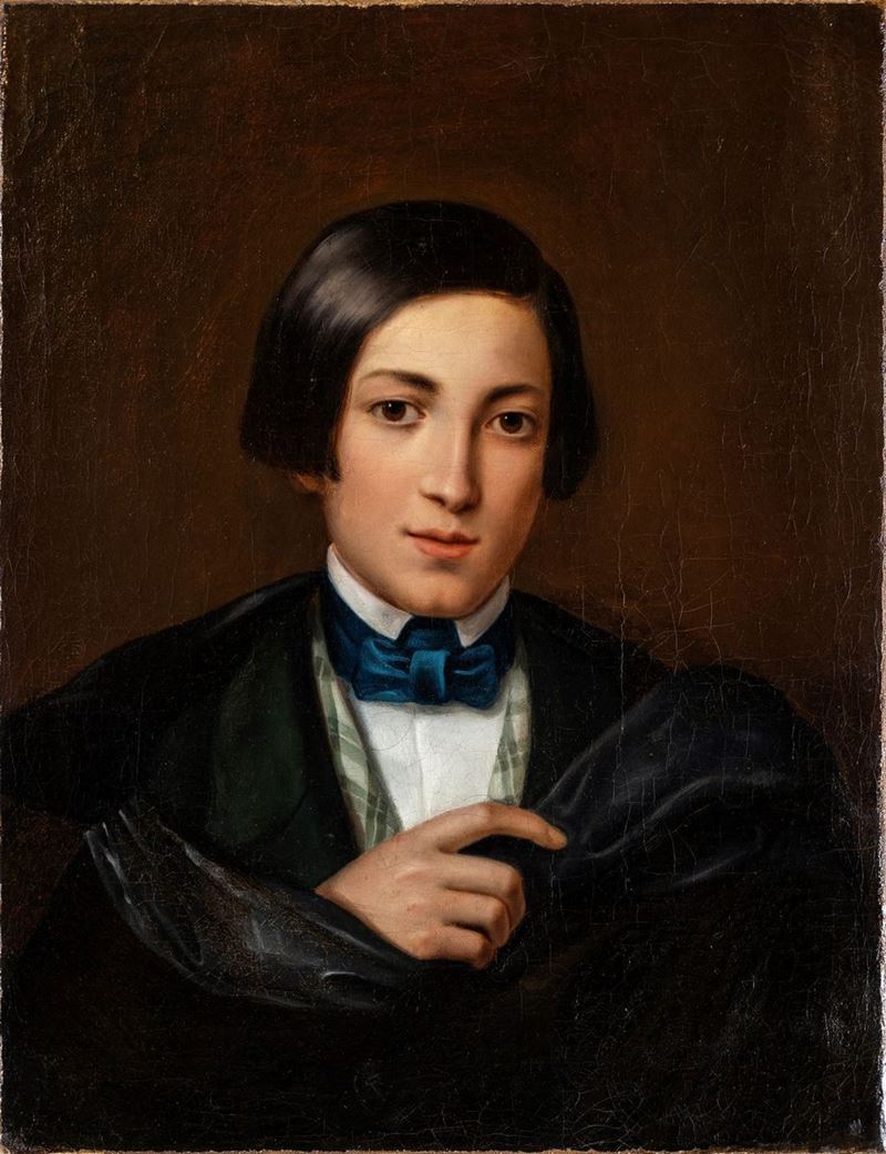 Pittore del XIX Secolo - Ritratto di Ragazzo