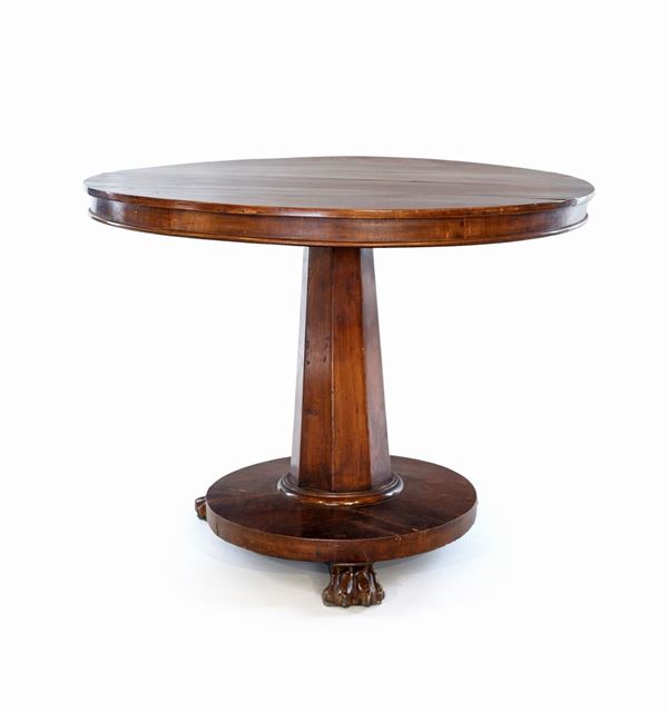 Tavolino in mogano, Inghilterra XIX secolo  - Asta ASTA A TEMPO - SENZA RISERVA - - Casa d'Aste Arcadia